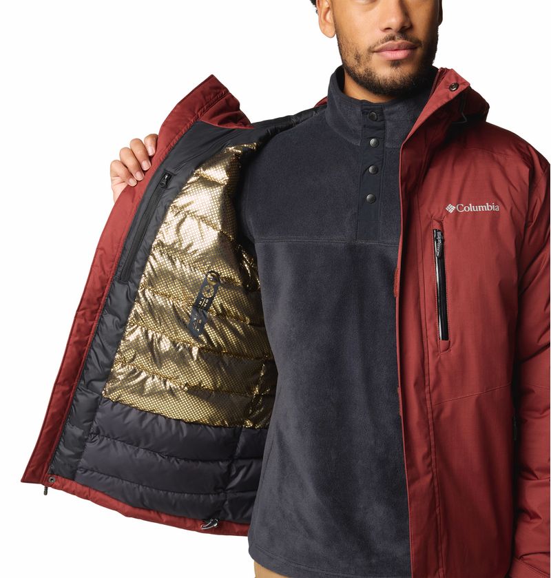 Casaca-Para-Hombre-Sintetica-Oak-Harbor™-ll-Roja-Columbia