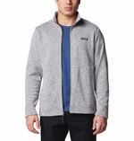 Casaca-Para-Hombre-Fleece-Cierre-Completo-Alto-Pass™-Gris-Columbia