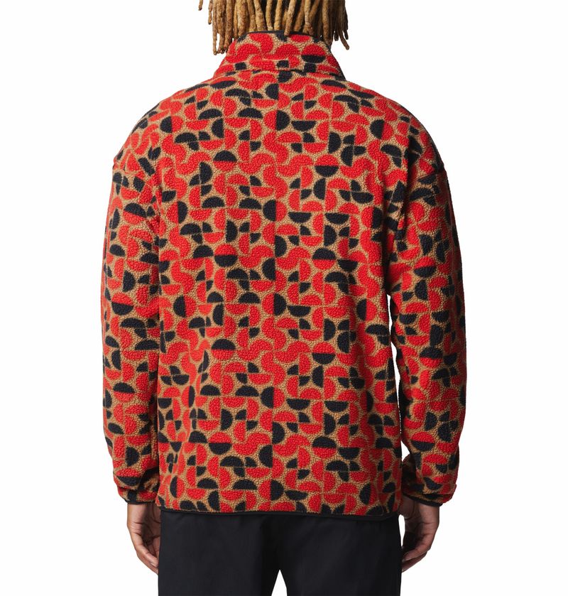 Polar-Para-Hombre-1-2-Cierre-Con-Broche-Helvetia™-ll-Rojo-Columbia