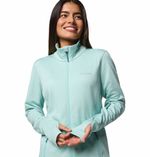 Casaca-Para-Mujer-Fleece-Cierre-Completo-Park-View™-Celeste-Columbia