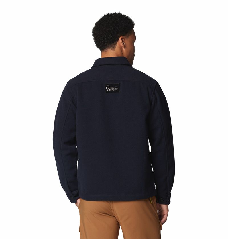 Casaca-Para-Hombre-Fleece-Con-Botones-Wallowa™-Negra-Columbia