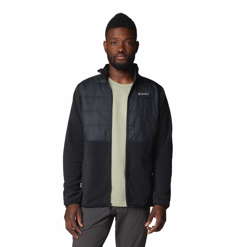 Polar-Para-Hombre-Cierre-Completo-Basin-Butte™-Negro-Columbia