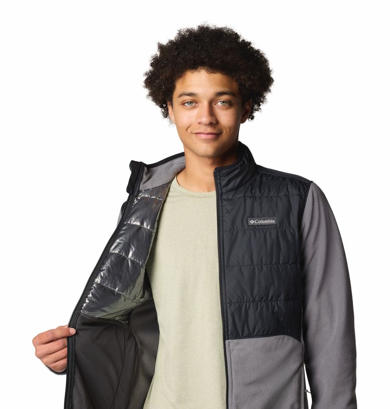 Polar-Para-Hombre-Cierre-Completo-Basin-Butte™-Gris-Columbia