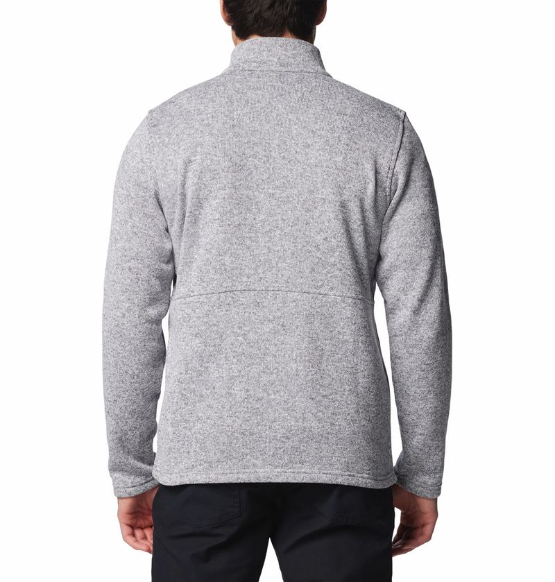 Casaca-Para-Hombre-Fleece-Cierre-Completo-Alto-Pass™-Gris-Columbia