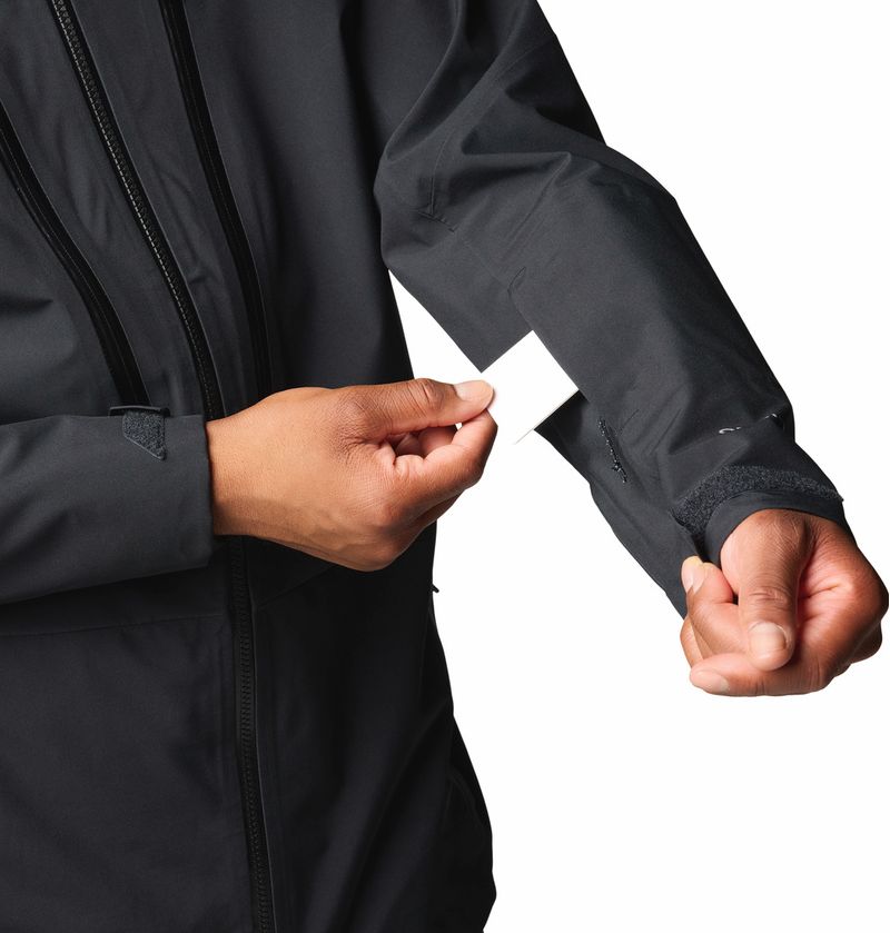 Casaca-Para-Hombre-Impermeable-Platinum-Peak™-ll-3L-Negra-Columbia