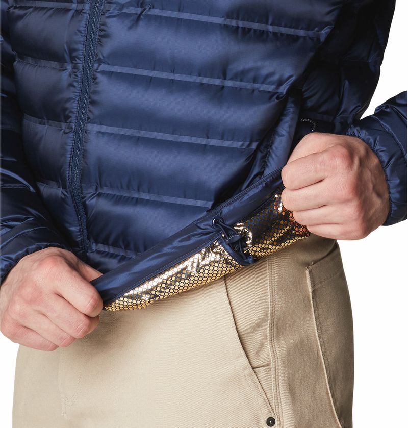 Casaca-Para-Hombre-De-Plumas-Pebble-Peak™-ll-Azul-Columbia