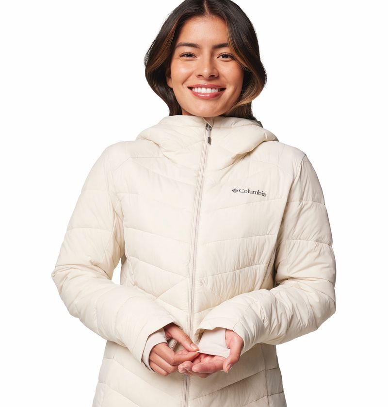 Casaca-Para-Mujer-Sintetica-Con-Capucha-Joy-Peak™-ll-Beige-Columbia