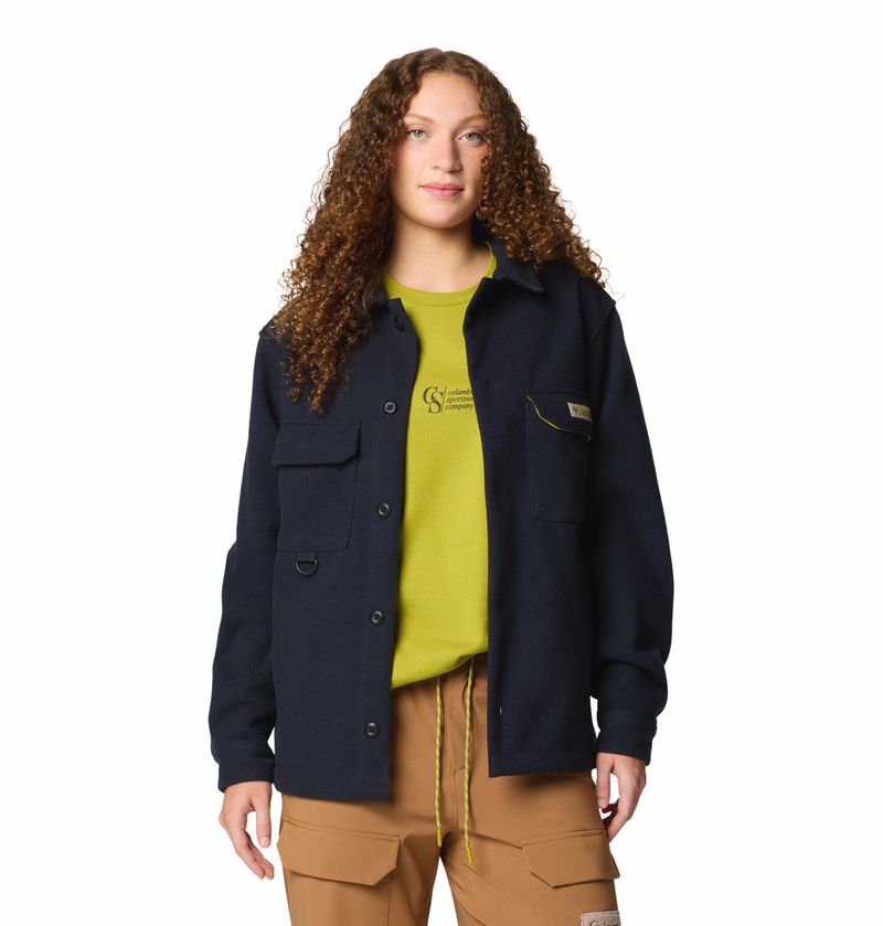 Casaca-Para-Hombre-Fleece-Con-Botones-Wallowa™-Negra-Columbia