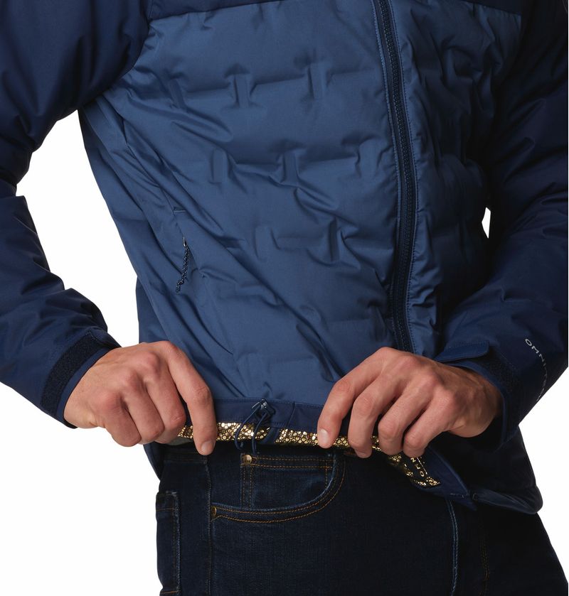 Casaca-Para-Hombre-De-Plumas-Con-Capucha-Grand-Trek™-III-Azul-Columbia
