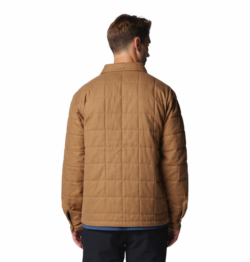 Camisa-Para-Hombre-Manga-Larga-Landroamer™-Marron-Columbia