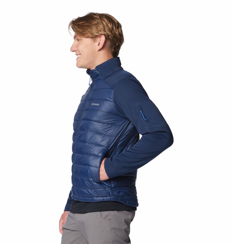 Casaca-Para-Hombre-Hibrida-Sintetica-Columbia-Tech™-Azul-Columbia