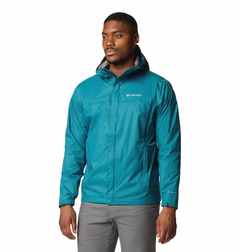 Casaca-Para-Hombre-Impermeable-Watertight™-ll-Celeste-Columbia