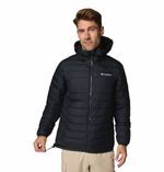 Casaca-Para-Hombre-Sintetica-Con-Capucha-Powder-Lite™-ll-Negra-Columbia