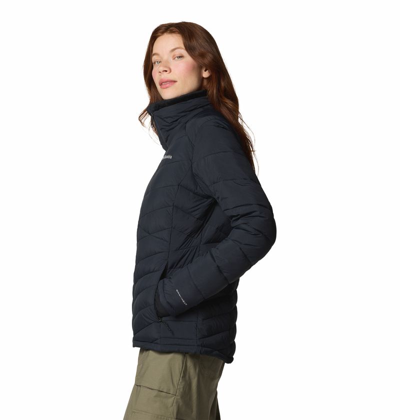 Casaca-Para-Mujer-Sintetica-Cierre-Completo-Joy-Peak™-ll-Negra-Columbia
