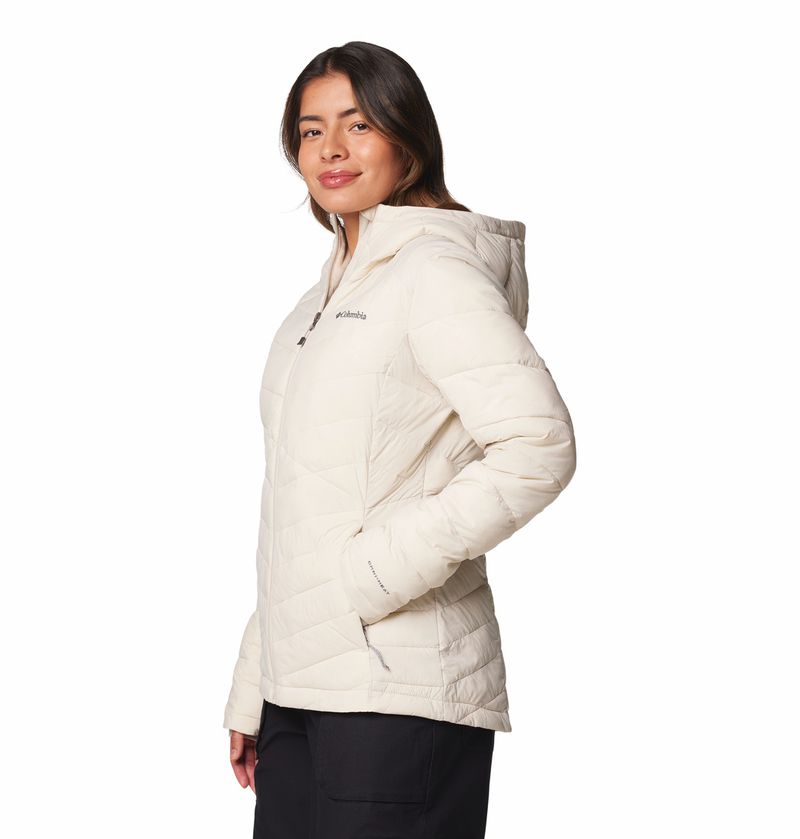 Casaca-Para-Mujer-Sintetica-Con-Capucha-Joy-Peak™-ll-Beige-Columbia