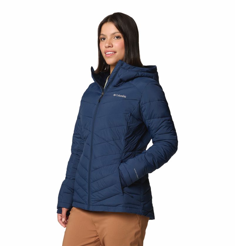 Casaca-Para-Mujer-Sintetica-Con-Capucha-Joy-Peak™-ll-Azul-Columbia
