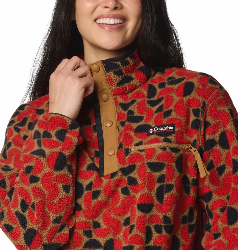 Polar-Para-Mujer-Cropped-Helvetia™-ll-Rojo-Columbia