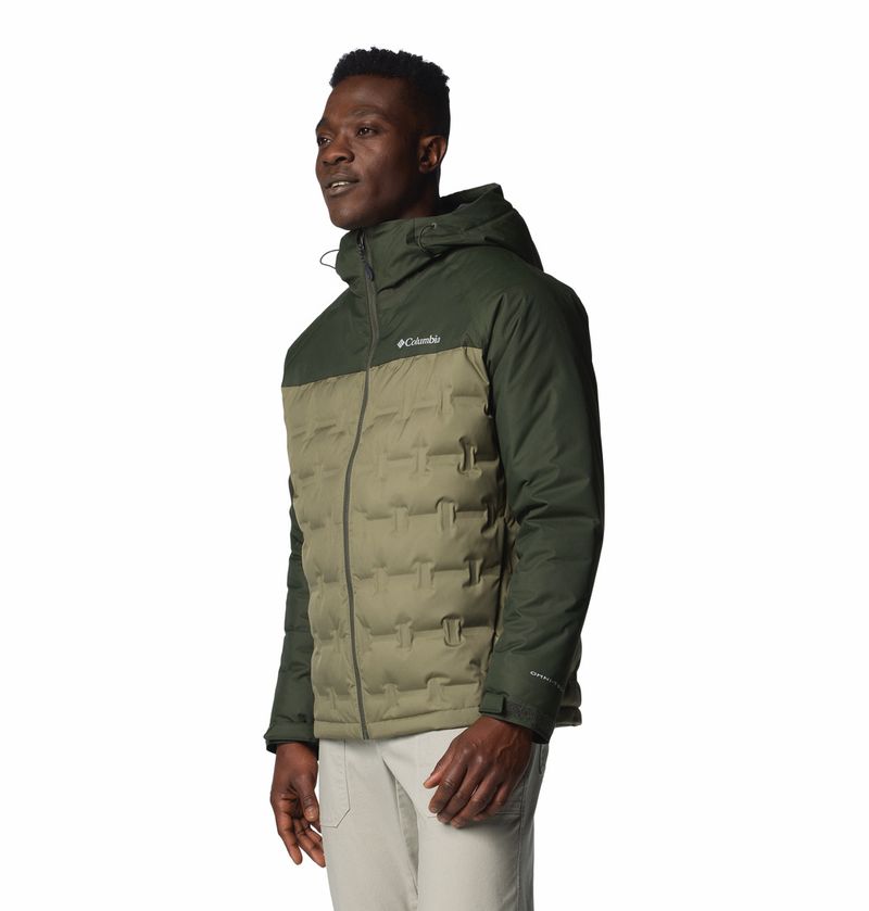 Casaca-Para-Hombre-De-Plumas-Con-Capucha-Grand-Trek™-III-Verde-Columbia