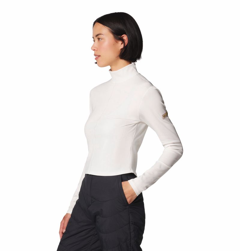 Polo-Para-Mujer-Cropped-Manga-Larga-Wallowa™-Blanco-Columbia