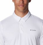 Polo-Para-Hombre-Pique-Tech-Trail™-Blanco-Columbia