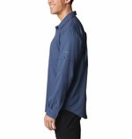 Camisa-Para-Hombre-Manga-Larga-Silver-Ridge™-Utility-Lite-Azul-Columbia