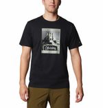 Polo-Para-Hombre-Manga-Corta-CSC™-Seasonal-Logo-Negro-Columbia