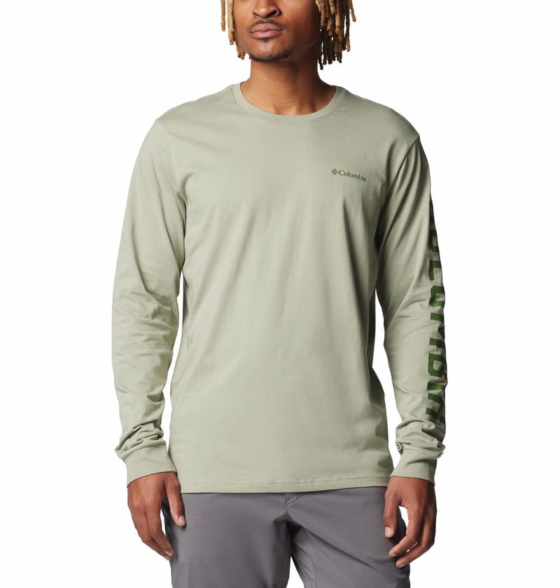Polo-Para-Hombre-Manga-Larga-Rockaway-River™-Verde-Columbia