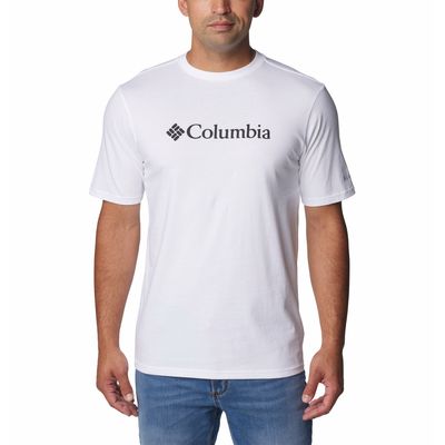 Polo Para Hombre Manga Corta CSC Basic Logo™ Blanco Vestuario