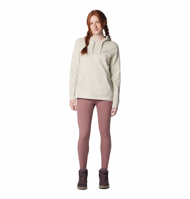 Hoodie-Para-Mujer-Con-Capucha-Columbia-Trek™-Beige-Columbia