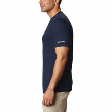 Polo Para Hombre Manga Corta CSC Basic Logo™ Azul Columbia