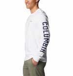 Polo-Para-Hombre-Manga-Larga-Rockaway-River™-Blanco-Columbia