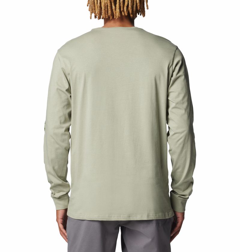 Polo-Para-Hombre-Manga-Larga-Rockaway-River™-Verde-Columbia