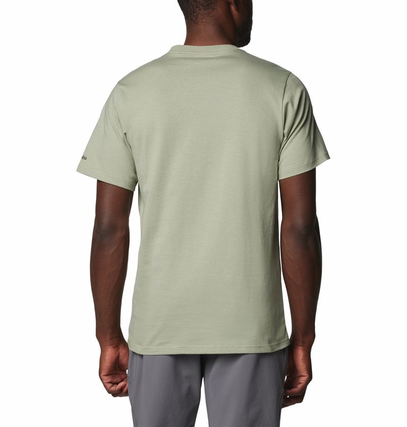 Polo-Para-Hombre-Manga-Corta-CSC™-Seasonal-Logo-Verde-Columbia