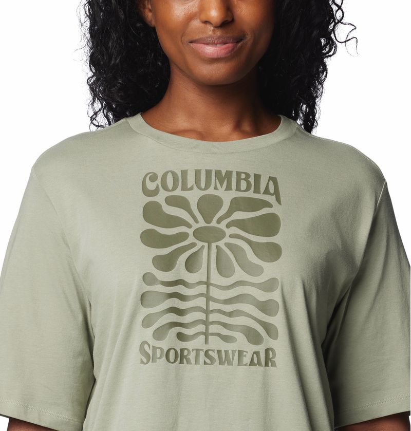 Polo-Para-Mujer-Manga-Corta-North-Cascades™-Verde-Columbia