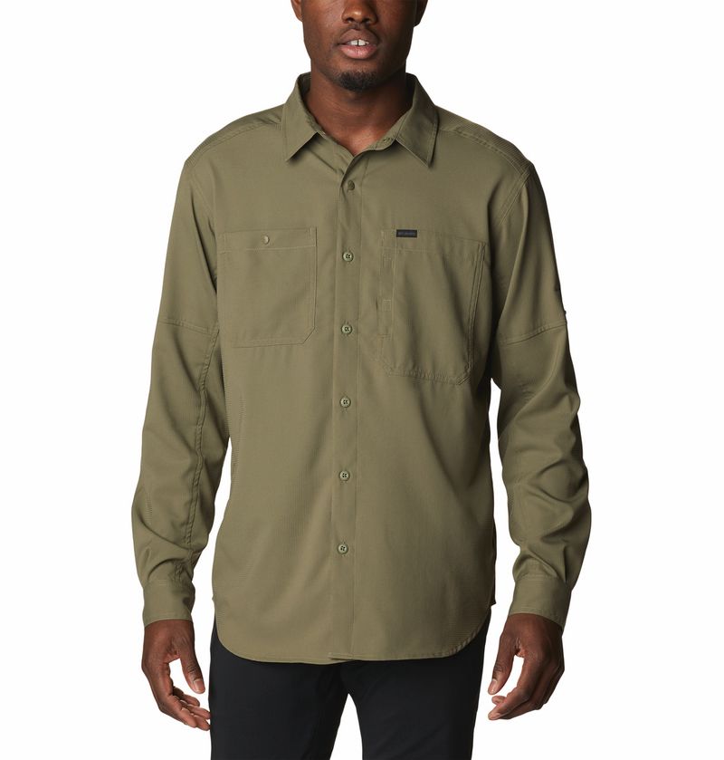 Camisa-Para-Hombre-Manga-Larga-Silver-Ridge™-Utility-Lite-Verde-Vestuario