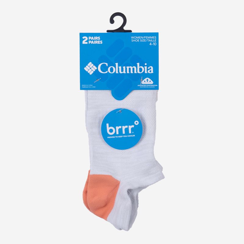 Medias-Para-Mujer-2-Pack-Space-Dye-Brrr®-Blancas-Columbia