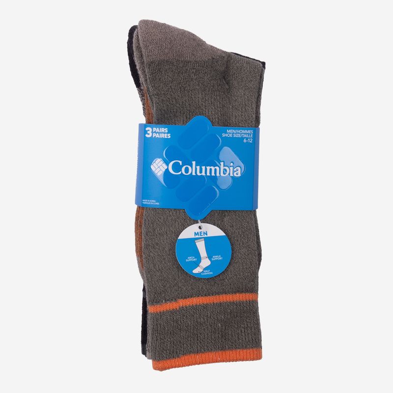 Medias-Para-Hombre-3-Pack-Crew-Multicolor-Columbia