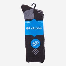 Medias Para Hombre 2 Pack Wool Crew Marrones Columbia