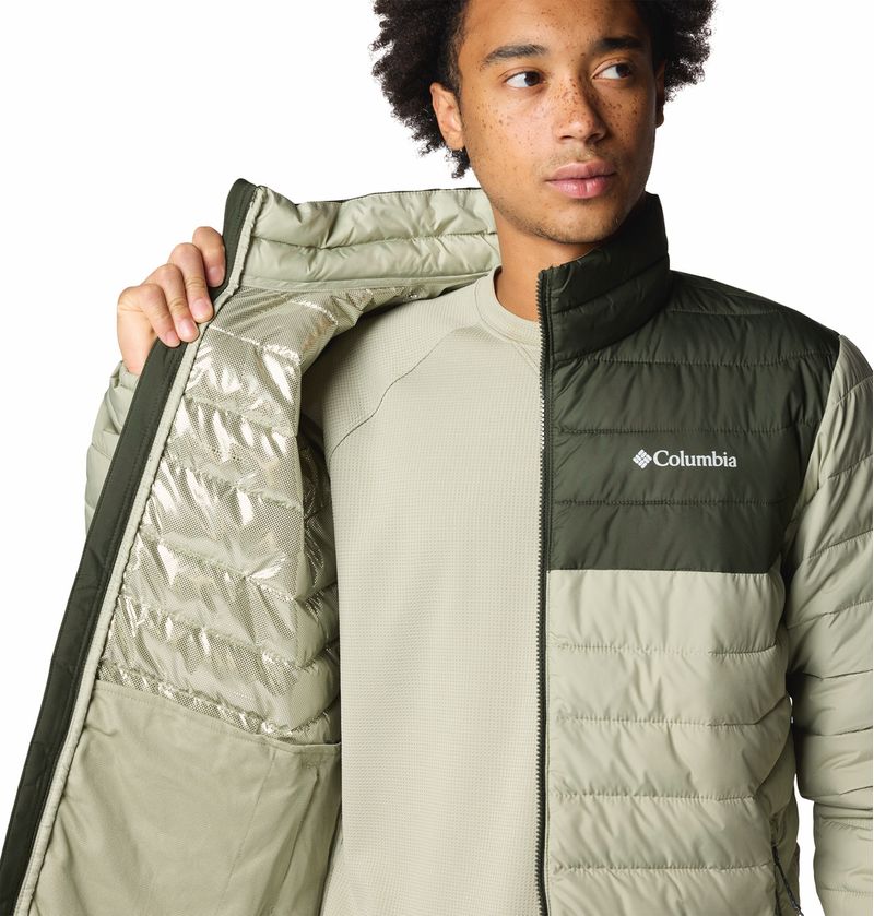 Casaca-Para-Hombre-Sintetica-Powder-Lite™-II-Verde-Vestuario