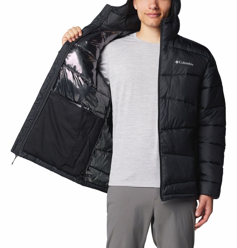 Casaca-Para-Hombre-Sintetica-Con-Capucha-Fivemile-Butte™-ll-Negra-Columbia