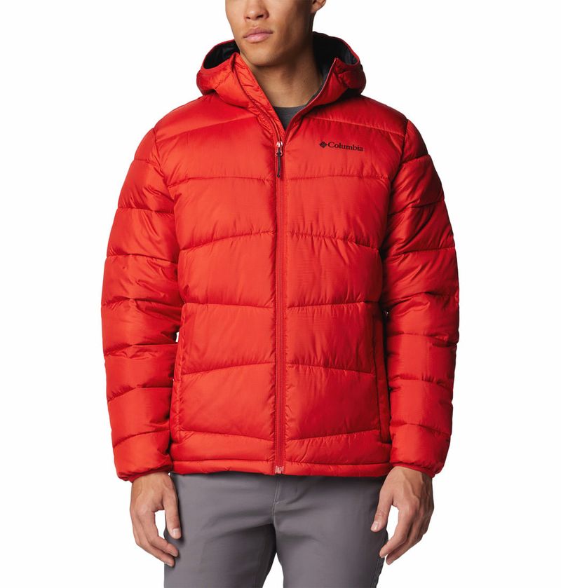 Casaca-Para-Hombre-Sintetica-Con-Capucha-Fivemile-Butte™-ll-Roja-Columbia