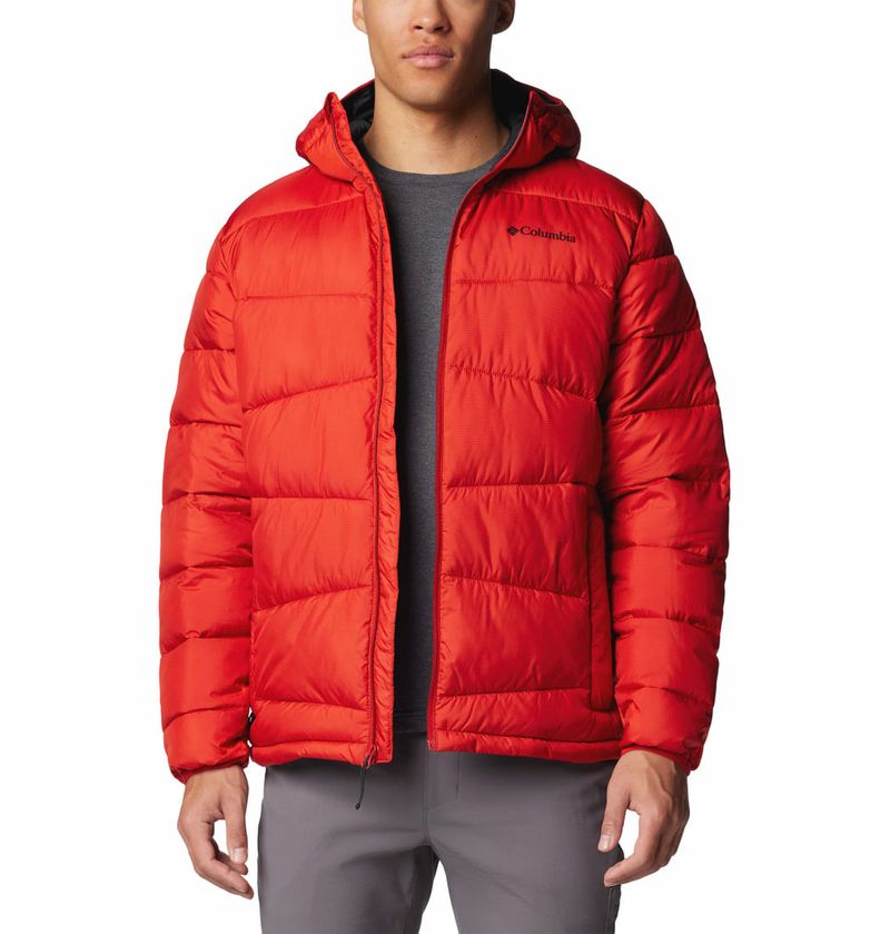 Casaca-Para-Hombre-Sintetica-Con-Capucha-Fivemile-Butte™-ll-Roja-Columbia