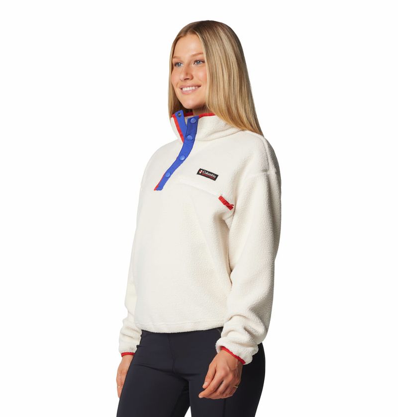 Polar-Para-Mujer-1-2-Cierre-Con-Broche-Helvetia™-ll-Beige-Columbia