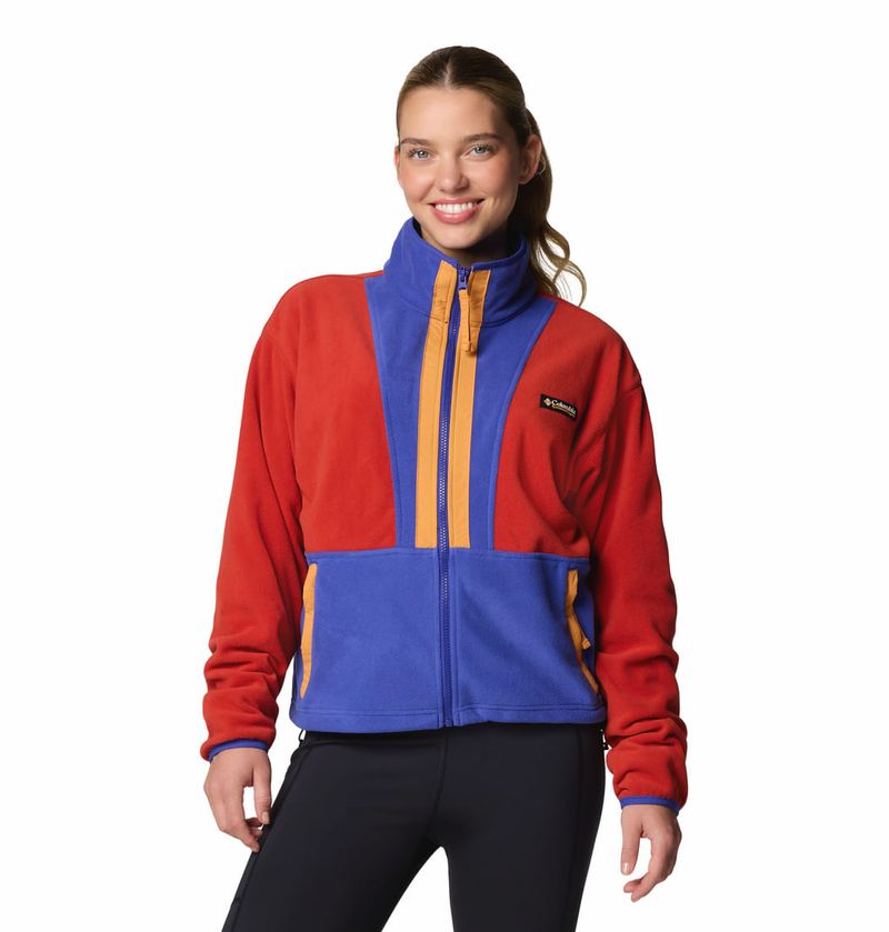 Polar-Para-Mujer-Cierre-Completo-Backbowl™-ll-Rojo-Columbia