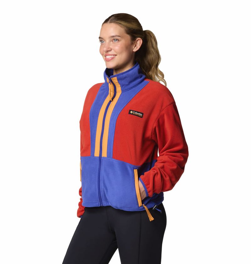 Polar-Para-Mujer-Cierre-Completo-Backbowl™-ll-Rojo-Columbia