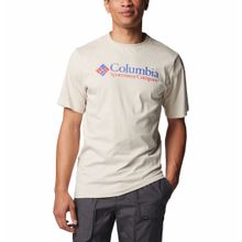 Polo Para Hombre Manga Corta Csc Basic Logo™ Beige Columbia