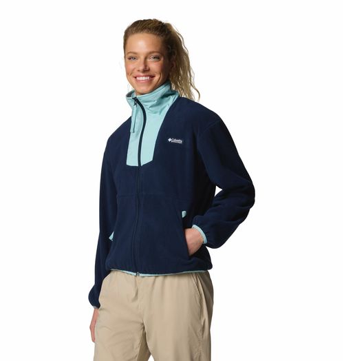 Polar Para Mujer Cierre Completo Sequoia Grove™ Azul Vestuario