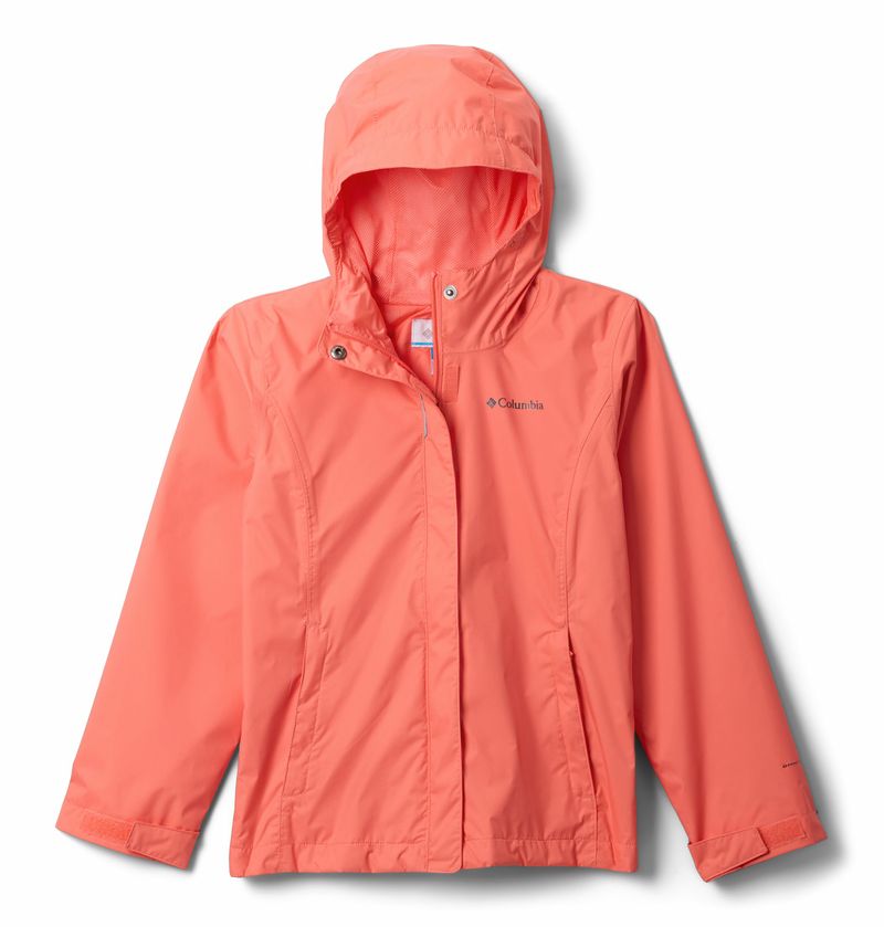 Casaca-Para-Niña-Impermeable-Arcadia™-II-Naranja-Vestuario