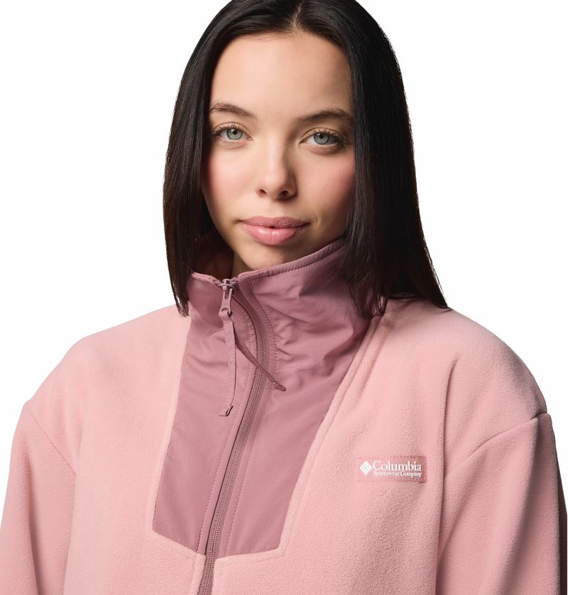 Polar-Para-Mujer-Cierre-Completo-Sequoia-Grove™-Rosado-Vestuario