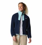 Polar-Para-Mujer-Cierre-Completo-Sequoia-Grove™-Azul-Vestuario